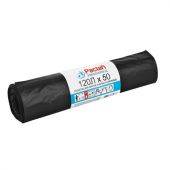Мешки для мусора 120 л, черные, в рулоне 50 шт., ПВД, 20 мкм, 70х110 см, PACLAN "Professional", 1338507 Мешки для мусора 120 л, черные, в рулоне 50 шт., ПВД, 20 мкм, 70х110 см, PACLAN "Professional", 1338507