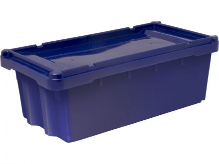 Ящик 600х300х190 мороз. универсальный  синий