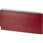 Планинг датированный 2026, бордо, 303х150 мм, 120стр, АТТАСНЕ Agenda