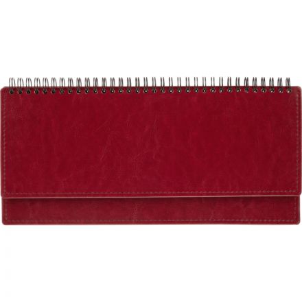 Планинг датированный 2026, бордо, 303х150 мм, 120стр, АТТАСНЕ Agenda