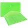 Папка-конверт с кнопкой А4, КОМПЛЕКТ 8 шт., яркие неоновые цвета ассорти, BRAUBERG "NEON", 272871