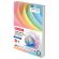 Бумага цветная BRAUBERG, А4, 80 г/м2, 250 л. (5 цветов х 50 листов), пастель, для офисной техники, 112463