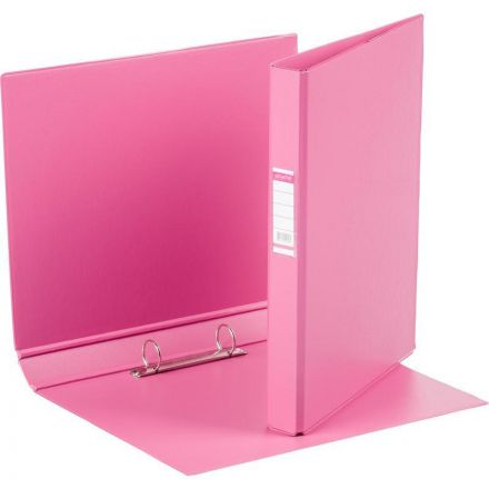 Папка на 2-х кольцах Bantex 35 мм розовая до 250 листов Папка на 2-х кольцах Bantex 35 мм розовая до 250 листов