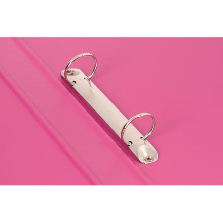 Папка на 2-х кольцах Bantex 35 мм розовая до 250 листов Папка на 2-х кольцах Bantex 35 мм розовая до 250 листов