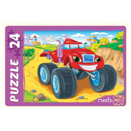 Пазл картонный "МАКСИ-ПАЗЛЫ", АССОРТИ, 180х125х40 мм, РК