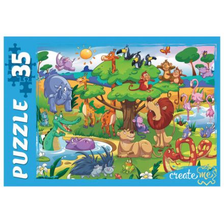 Пазл картонный "МАКСИ-ПАЗЛЫ", АССОРТИ, 180х125х40 мм, РК