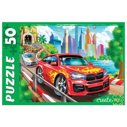 Пазл картонный "МАКСИ-ПАЗЛЫ", АССОРТИ, 180х125х40 мм, РК