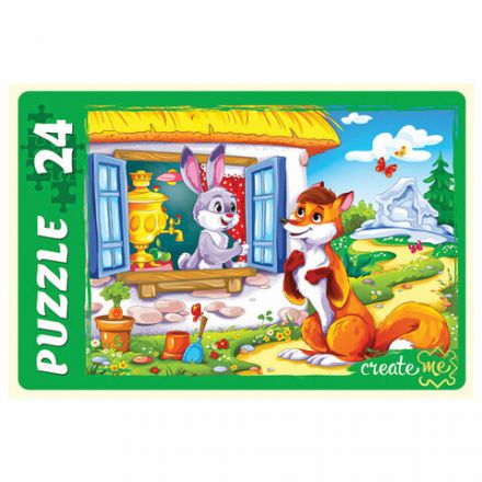 Пазл картонный "МАКСИ-ПАЗЛЫ", АССОРТИ, 180х125х40 мм, РК