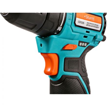 Дрель аккумуляторная б/щ Sturm!, 12В, 1BatterySystem12V, 35Нм CD1235