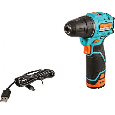 Дрель аккумуляторная б/щ Sturm!, 12В, 1BatterySystem12V, 35Нм CD1235