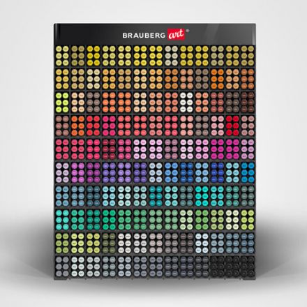 Дисплей настольный для размещения маркеров для скетчинга BRAUBERG ART, 130 ячеек, 780 маркеров (в комплект не входят), 504909 Дисплей настольный для размещения маркеров для скетчинга BRAUBERG ART, 130 ячеек, 780 маркеров (в комплект не входят), 504909