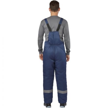 Полукомбинезон рабочий зимний з32-ПК син смесовая (р.60-62) 182-188