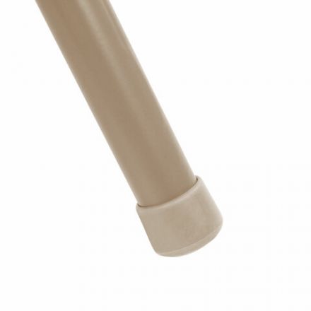 Стул складной BRABIX "Golf Plus CF-003 Комфорт", бежевый каркас, кожзам бежевый, 531567