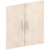Двери MON_Канц низкие Лдсп (2шт.) ДК32.15 дуб.мол