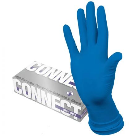 Перчатки мед.смотров. латекс,н/с,н/о, CONNECT High Risk XL 25пар/уп, ПС