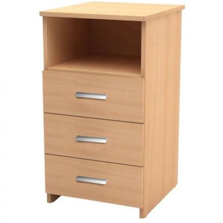 Тумба приставная Канц ТК31.10 (бук, 3 ящика, 400x450x750 мм)