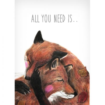 Тетрадь общая №1 School Крафт Лиса А5 40л клетка сшивка уп(2шт)бл 70 г/кв.м