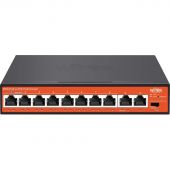 Коммутатор Wi-Tek WI-PS210,сет,неуп 120Вт,8PoE FE,2FE,250м/VLAN,Watchdog,v4
