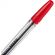 Ручка шариковая неавтоматическая Corvina 51 Classic красная (толщина линии 0,7 мм)