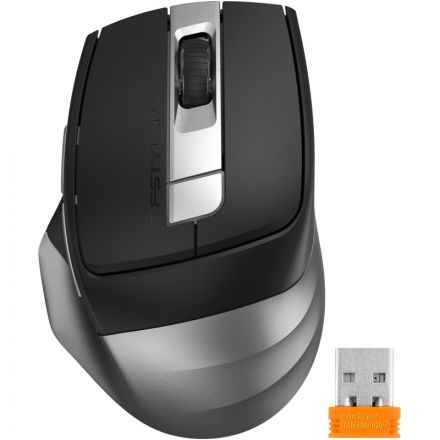 Мышь компьютерная A4Tech Fstyler (FB35C  SMOKY GREY) оптич/2400dpi/6but