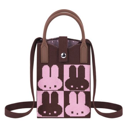 Сумочка-органайзер повседневная HEIKKI KNIT (ХЕЙКИ) кросс боди, вязаная, 17х12х5 см, "Rabbit", 273790