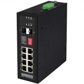 Коммутатор Osnovo SW-70802/I Gigabit Ethernet на 10 портов