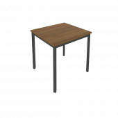 Slim Стол письменный на металлокаркасе С.СП-2 Орех/Антрацит металл 780*720*750