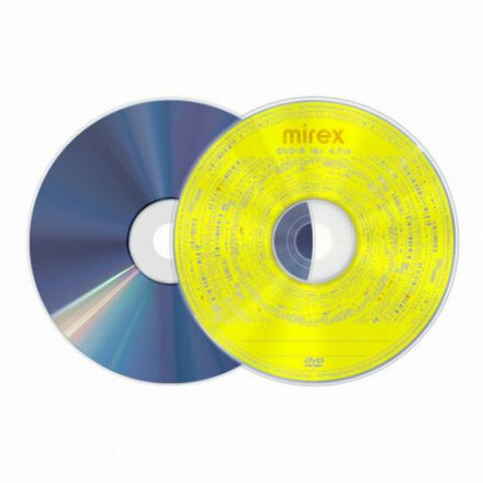 Диск DVD-R MIREX, 4,7 ГБ, 16x, Slim Case, 1 штука, UL130003A1S
