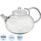 Чайник заварочный 1000мл стекл. ИВАН-ЧАЙ (пружина в носике) (TP105)