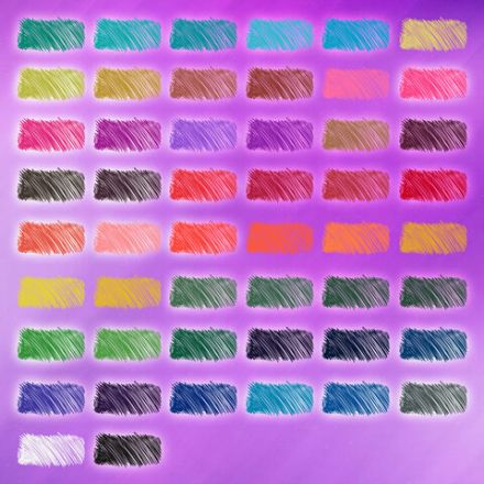 Карандаши цветные BRAUBERG PREMIUM 50 цветов в тубе, трехгранные, грифель 3,3 мм, натуральное дерево, 181935