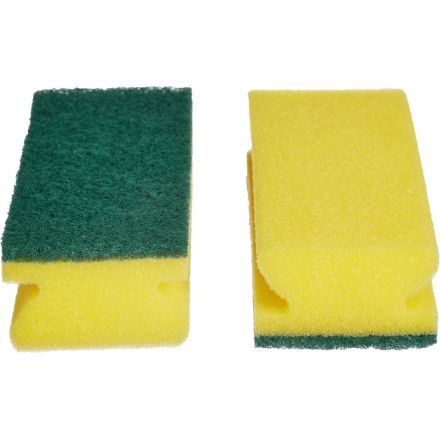 Губки для мытья посуды TASKI Scourer Abrasive L абразивная 19x6см 10шт/уп