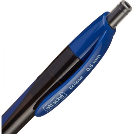 Ручка шариковая Attache Eclipse синяя (толщина линии 0.6 мм)