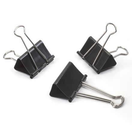 Зажимы для бумаг большие BRAUBERG, КОМПЛЕКТ 12 шт., 51 мм, на 230 листов, черные, картонная коробка, 220561 Зажимы для бумаг большие BRAUBERG, КОМПЛЕКТ 12 шт., 51 мм, на 230 листов, черные, картонная коробка, 220561