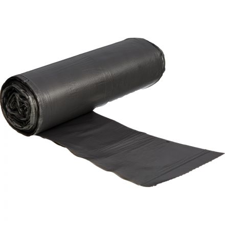 Мешки для мусора на 120 литров с ручками Amigo черные (20 мкм, в рулоне 20 штук, 70x100 см)