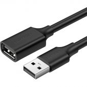 Кабель UGREEN US103 (10316) USB 2.0 A Male to A Female Cable.2м черный Кабель UGREEN US103 (10316) USB 2.0 A Male to A Female Cable.2м черный