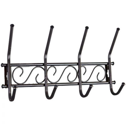 Вешалка EL_настенная Sheffilton Грация 1/4 черный Вешалка EL_настенная Sheffilton Грация 1/4 черный