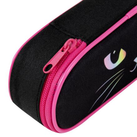 Пенал-футляр BRAUBERG, 1 отделение, органайзер, полиэстер, 22x9x5 см, "Cat eye", 271585 Пенал-футляр BRAUBERG, 1 отделение, органайзер, полиэстер, 22x9x5 см, "Cat eye", 271585