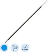 Стержень шариковый Beifa LAT3402-BL синий 140 мм (толщина линии 0.5 мм)