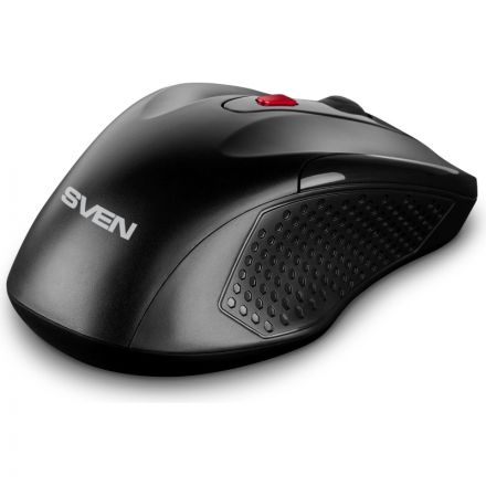 Мышь компьютерная SVEN RX-450W WLS черная, 5+1кл/1200-3200DPI (SV-021825) Мышь компьютерная SVEN RX-450W WLS черная, 5+1кл/1200-3200DPI (SV-021825)
