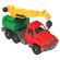Машина игрушечная КРАН "Строитель", пластиковая, 34x14,5x17 см, НОРДПЛАСТ, 148