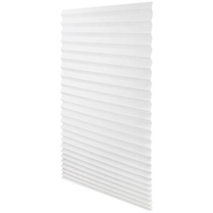 Жалюзи-плиссе, штора тканевая самоклеящаяся BRABIX, 60х180 см, СТАНДАРТ+, 80 г/м2, цвет белый, 1 шт., 700007