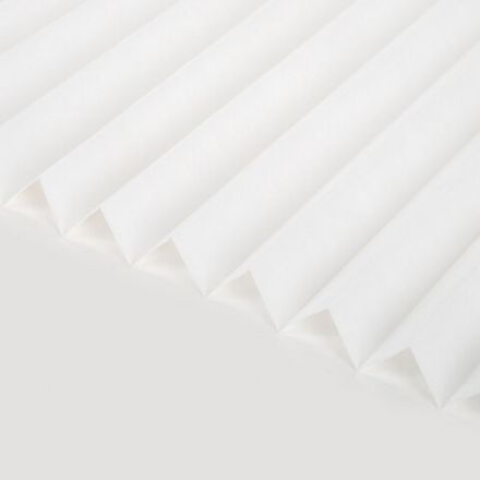 Жалюзи-плиссе, штора тканевая самоклеящаяся BRABIX, 60х180 см, СТАНДАРТ+, 80 г/м2, цвет белый, 1 шт., 700007