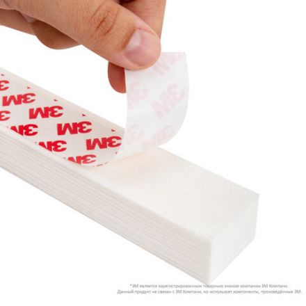 Жалюзи-плиссе, штора тканевая самоклеящаяся BRABIX, 60х180 см, СТАНДАРТ+, 80 г/м2, цвет белый, 1 шт., 700007