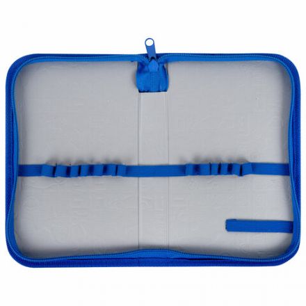 Пенал ПИФАГОР, 1 отделение, ламинированный картон, 19х11 см, "Angry shark", 272243