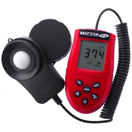 Люксметр измеритель освещенности с функцией записи МЕГЕОН 21170 Люксметр измеритель освещенности с функцией записи МЕГЕОН 21170