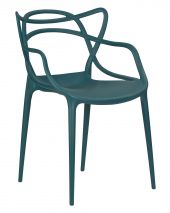 Набор 4 шт Стул обеденный DOBRIN MASTERS, морской волны (G-05)