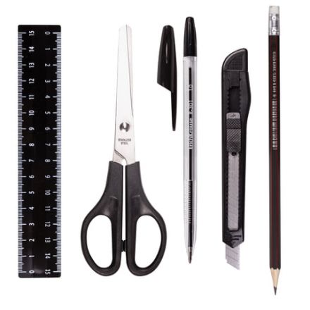 Канцелярский набор ERICH KRAUSE "Минидеск", 12 предметов, 11 Канцелярский набор ERICH KRAUSE "Минидеск", 12 предметов, 11