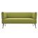 Диван мягкий трехместный "Норд", "V-700", 1560х720х730 мм, c подлокотниками, экокожа, светло-зеленый