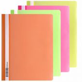 Скоросшиватель пластиковый ERICH KRAUSE "Neon", А4, 120/140 мкм, ассорти, 50030 Скоросшиватель пластиковый ERICH KRAUSE "Neon", А4, 120/140 мкм, ассорти, 50030