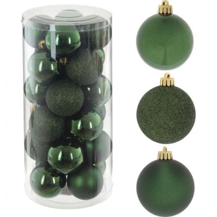 Набор шаров НГ , наб 24 шт D 6 см, L14,5 W14,5 H30,5 см, 764242 Набор шаров НГ , наб 24 шт D 6 см, L14,5 W14,5 H30,5 см, 764242